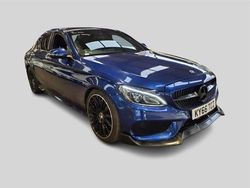 Blue Used 2016 Mercedes C220 AMG line Sedan | £16,500 (A bit pricey)