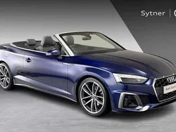 Blue Used 2022 Audi A5 Cabriolet S-Line Cabriolet | £28,500