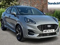 Silver Used 2024 Ford Puma ST-Line Hatchback | £20,634 (Good price)