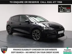 Black Used 2021 Ford Focus ST-Line X Hatchback | £13,680 (Fair price)