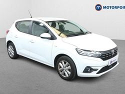 White Used 2021 Dacia Sandero Comfort Hatchback | £9,099 (Fair price)