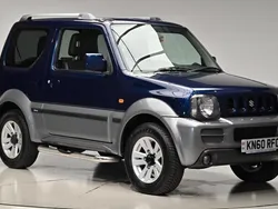 Blue Used 2010 Suzuki Jimny SZ4 SUV | £11,980 (Fair price)