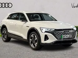White Used 2024 Audi Q8 e-tron Sport SUV | £43,500 (Fair price)