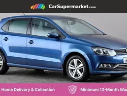 Blue Used 2017 VW Polo Edition Hatchback | £11,197 (Fair price)