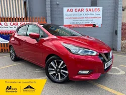 Red Used 2017 Nissan Micra N-Connecta Hatchback | £6,290 (Fair price)