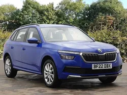 Energy blue Used 2022 Skoda Kamiq SE SUV | £13,690 (Fair price)