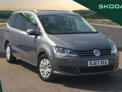 Grey Used 2017 VW Sharan SE MPV | £16,495 (Fair price)