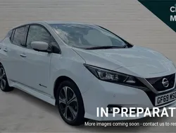 White Used 2019 Nissan Leaf Tekna Hatchback | £9,904 (Fair price)