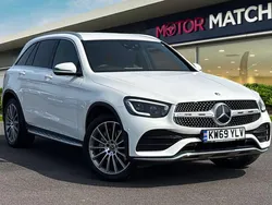 White Used 2020 Mercedes GLC220 AMG line SUV | £22,000 (Good price)