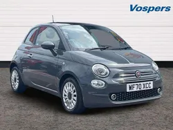 Grey Used 2020 Fiat 500 Lounge Hatchback | £8,990 (Fair price)