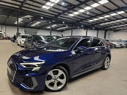 Blue Used 2021 Audi A3 Sportback e-tron S-Line Sedan | £17,330 (Fair price)