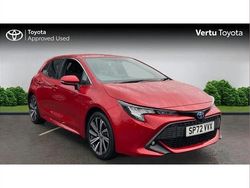 Red Used 2022 Toyota Corolla Design Hatchback | £18,970 (Fair price)