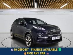 Black Used 2020 Kia Sportage 2 SUV | £13,399 (Fair price)