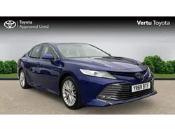 Galactic blue Used 2019 Toyota Camry Sedan | £21,690 (Fair price)