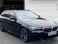 Black Used 2022 BMW 540 M Sport Estate | £39,806 (Fair price)