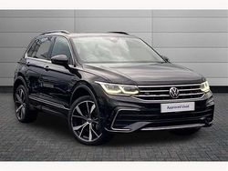 Black Used 2021 VW Tiguan R-line SUV | £24,095 (Fair price)