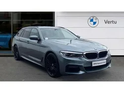 Blue Used 2019 BMW 540 M Sport Estate | £30,523 (Fair price)