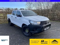 White Used 2017 Toyota HiLux Active Pickup | £11,495 (Fair price)