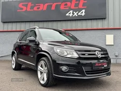 Black Used 2016 VW Tiguan R-line Edition SUV | £14,295 (Super price)
