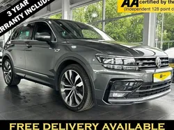 Grey Used 2018 VW Tiguan R-line SUV | £19,895 (Fair price)