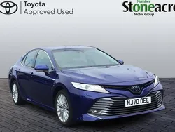 Blue Used 2020 Toyota Camry Sedan | £21,000 (Fair price)