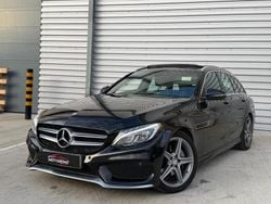 Black Used 2015 Mercedes C220 AMG Line Premium Plus Estate | £8,490 (Expensive)