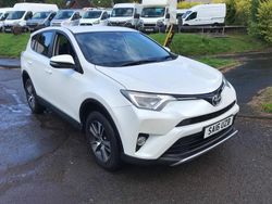 White Used 2016 Toyota RAV4 Business Edition SUV | £7,995 (Fair price)