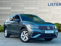 Platinum grey Used 2024 VW Tiguan Life SUV | £29,000 (Fair price)