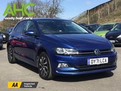 Blue Used 2021 VW Polo Active Hatchback | £16,495 (Fair price)