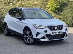 White Used 2024 Seat Arona Xperience Lux SUV | £21,495 (Expensive)
