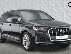 Black Used 2022 Audi Q7 S-Line SUV | £42,000 (Fair price)