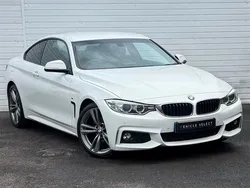 White Used 2015 BMW 420 M Sport Coupe | £9,655 (Fair price)