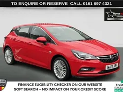 Red Used 2017 Vauxhall Astra Elite Hatchback | £8,440 (Fair price)