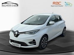 White Used 2020 Renault Zoe GT-Line Hatchback | £8,795 (Fair price)
