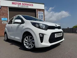 White Used 2019 Kia Picanto 2 Hatchback | £8,450 (Fair price)