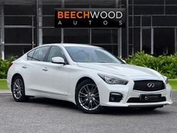 White Used 2017 Infiniti Q50 Sport Tech Sedan | £8,600 (Fair price)