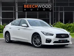 White Used 2017 Infiniti Q50 Sport Tech Sedan | £8,600 (Fair price)