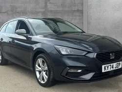 Metallic magnetic tech grey New 2024 Seat Leon FR Estate | £25,490