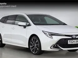 White Used 2024 Toyota Corolla Sport Estate | £27,750 (A bit pricey)