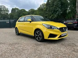 Yellow Used 2022 MG MG3 Excite Hatchback | £10,293 (Fair price)