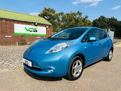 Blue Used 2012 Nissan Leaf Hatchback | £2,990 (Fair price)
