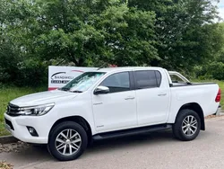 White Used 2018 Toyota HiLux Pickup | £18,475 (Good price)
