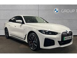 Alpine white Used 2025 BMW i4 M Sport Sedan | £42,797 (A bit pricey)