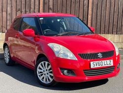 Red Used 2010 Suzuki Swift SZ4 Hatchback | £1,995 (Fair price)