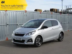 Silver Used 2021 Peugeot 108 Allure Hatchback | £9,495 (Fair price)