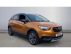 Orange Used 2018 Vauxhall Crossland X Elite SUV | £8,358 (Fair price)