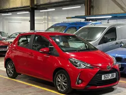 Red Used 2017 Toyota Yaris Hatchback | £5,495 (Good price)