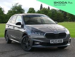 Graphite grey metallic body / black magic pearl effect roof Used 2023 Skoda Fabia Colour Edition Hatchback | £14,495 (Fair price)