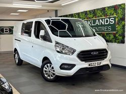 White Used 2022 Ford Transit Custom Limited Van | £18,785 (A bit pricey)