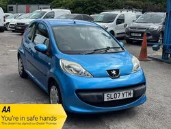 Blue Used 2007 Peugeot 107 Hatchback | £2,289 (Super price)